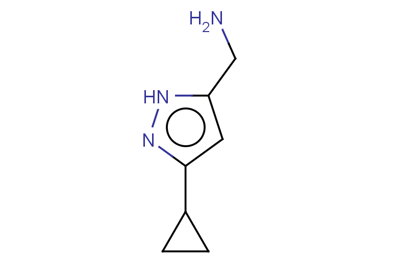 (3-cyclopropyl-1H-pyrazol-5-yl)methanamine