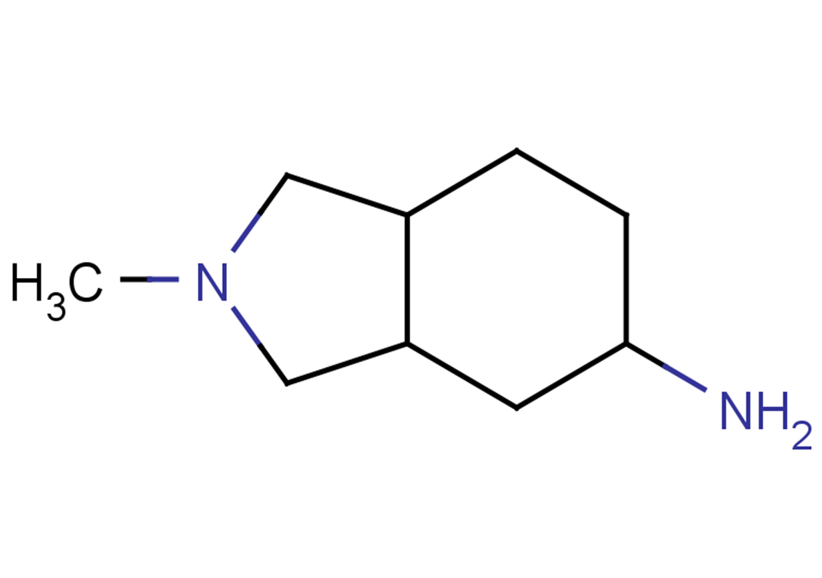 2-methyl-octahydro-1H-isoindol-5-amine, Mixture of diastereomers