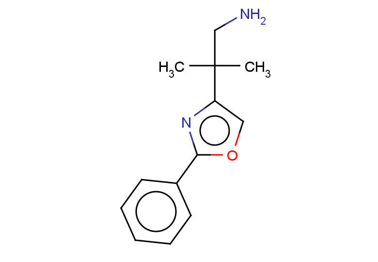 2-methyl-2-(2-phenyl-1,3-oxazol-4-yl)propan-1-amine