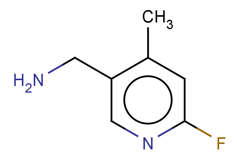 (6-fluoro-4-methylpyridin-3-yl)methanamine