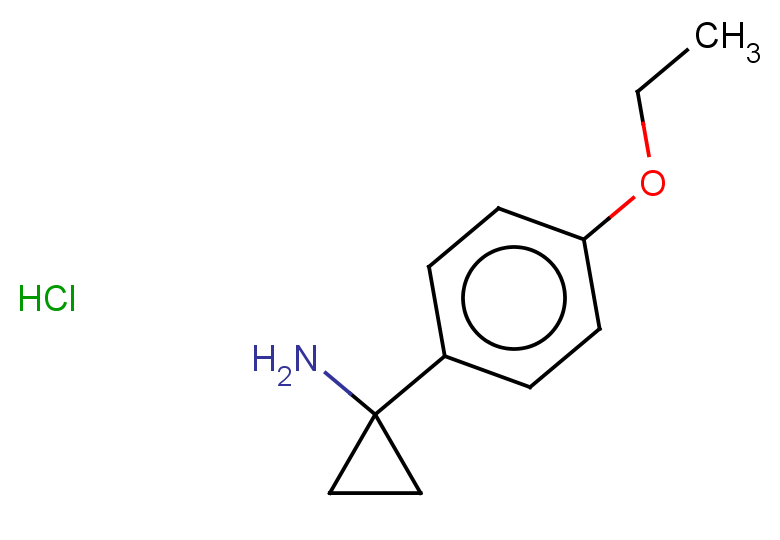 1-(4-ethoxyphenyl)cyclopropan-1-amine hydrochloride
