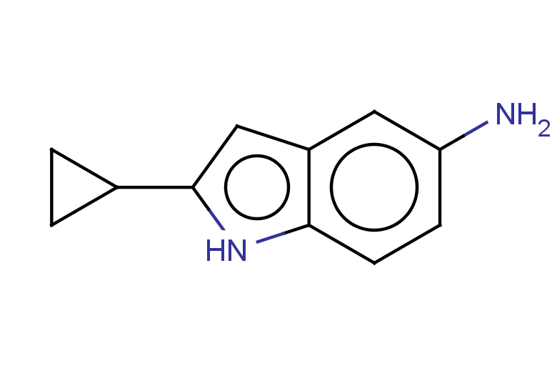 2-cyclopropyl-1H-indol-5-amine