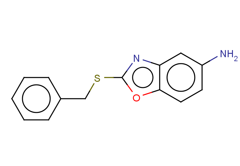 2-(benzylsulfanyl)-1,3-benzoxazol-5-amine