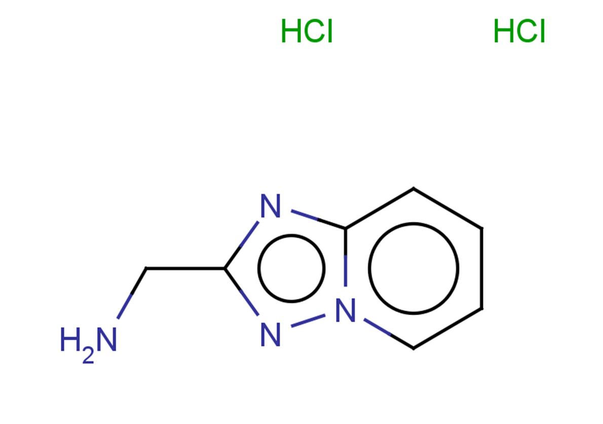 1-{[1,2,4]triazolo[1,5-a]pyridin-2-yl}methanamine dihydrochloride