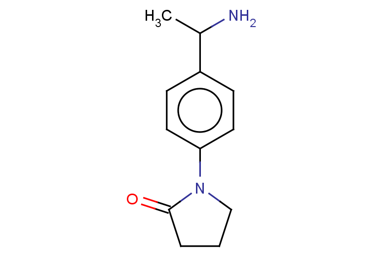 1-[4-(1-aminoethyl)phenyl]pyrrolidin-2-one