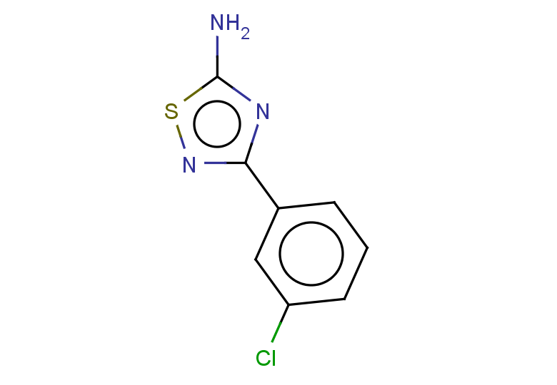 3-(3-chlorophenyl)-1,2,4-thiadiazol-5-amine