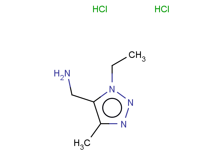 (1-ethyl-4-methyl-1H-1,2,3-triazol-5-yl)methanamine dihydrochloride