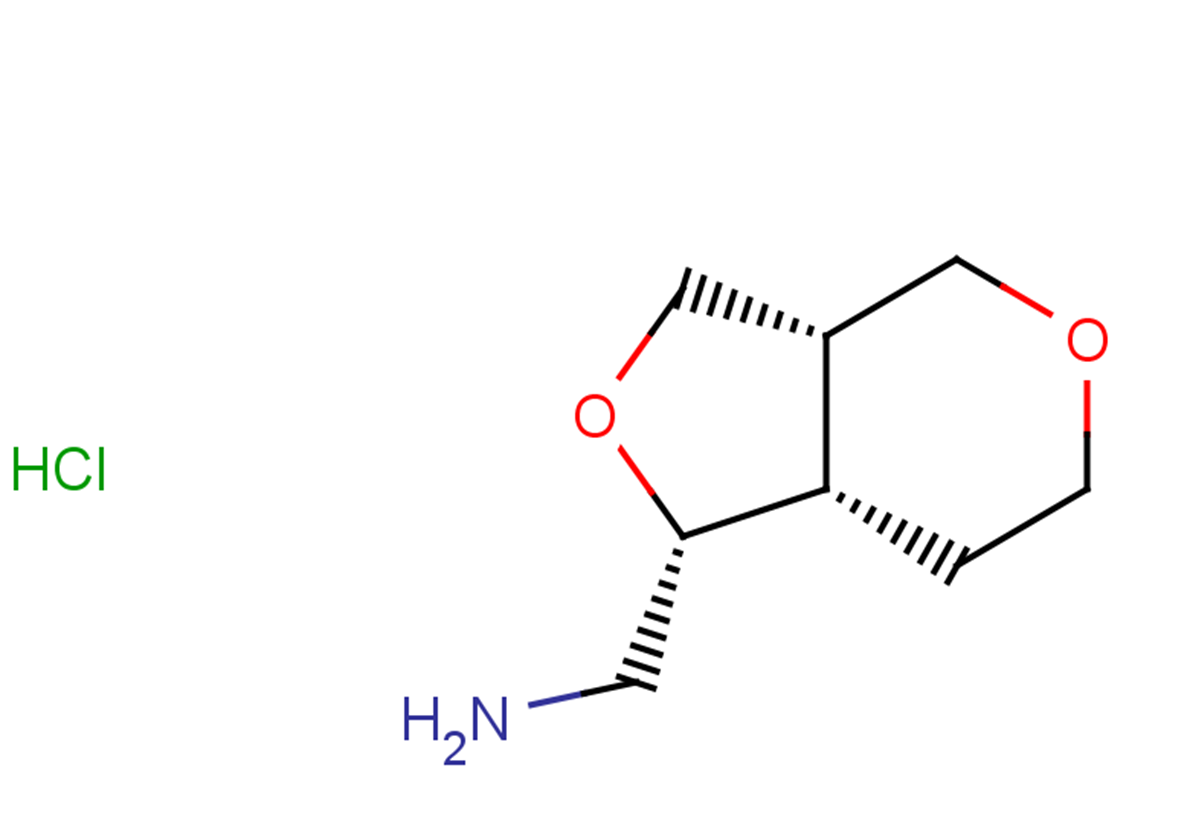rac-[(1R,3aS,7aS)-hexahydro-1H-furo[3,4-c]pyran-1-yl]methanamine hydrochloride