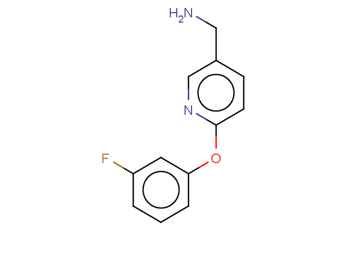 [6-(3-fluorophenoxy)pyridin-3-yl]methanamine