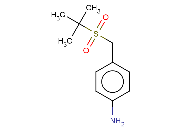 4-[(2-methylpropane-2-sulfonyl)methyl]aniline