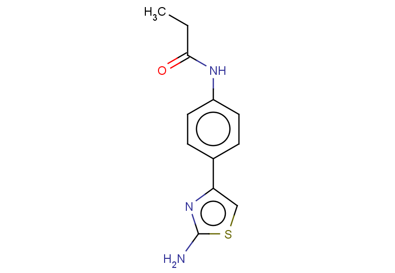N-[4-(2-amino-1,3-thiazol-4-yl)phenyl]propanamide