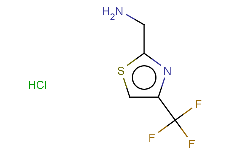 [4-(trifluoromethyl)-1,3-thiazol-2-yl]methanamine hydrochloride