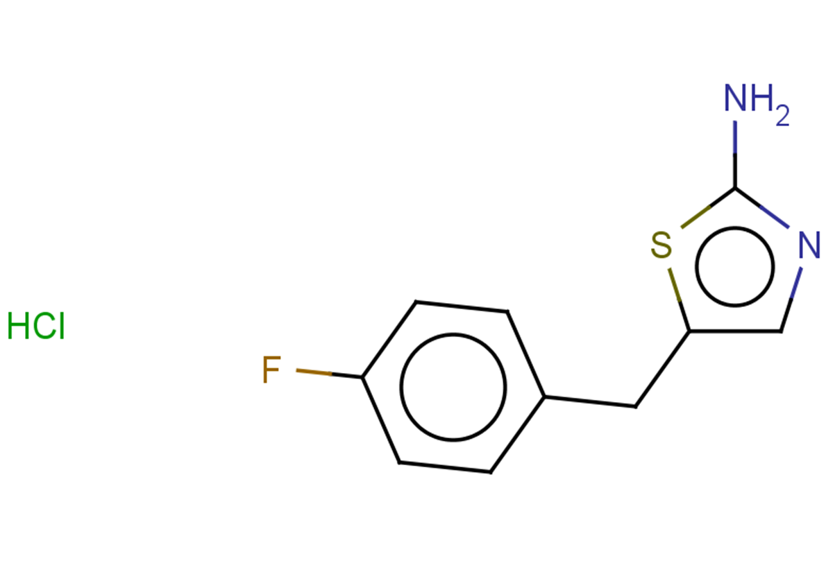 5-[(4-fluorophenyl)methyl]-1,3-thiazol-2-amine hydrochloride
