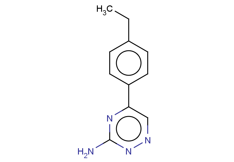 5-(4-ethylphenyl)-1,2,4-triazin-3-amine