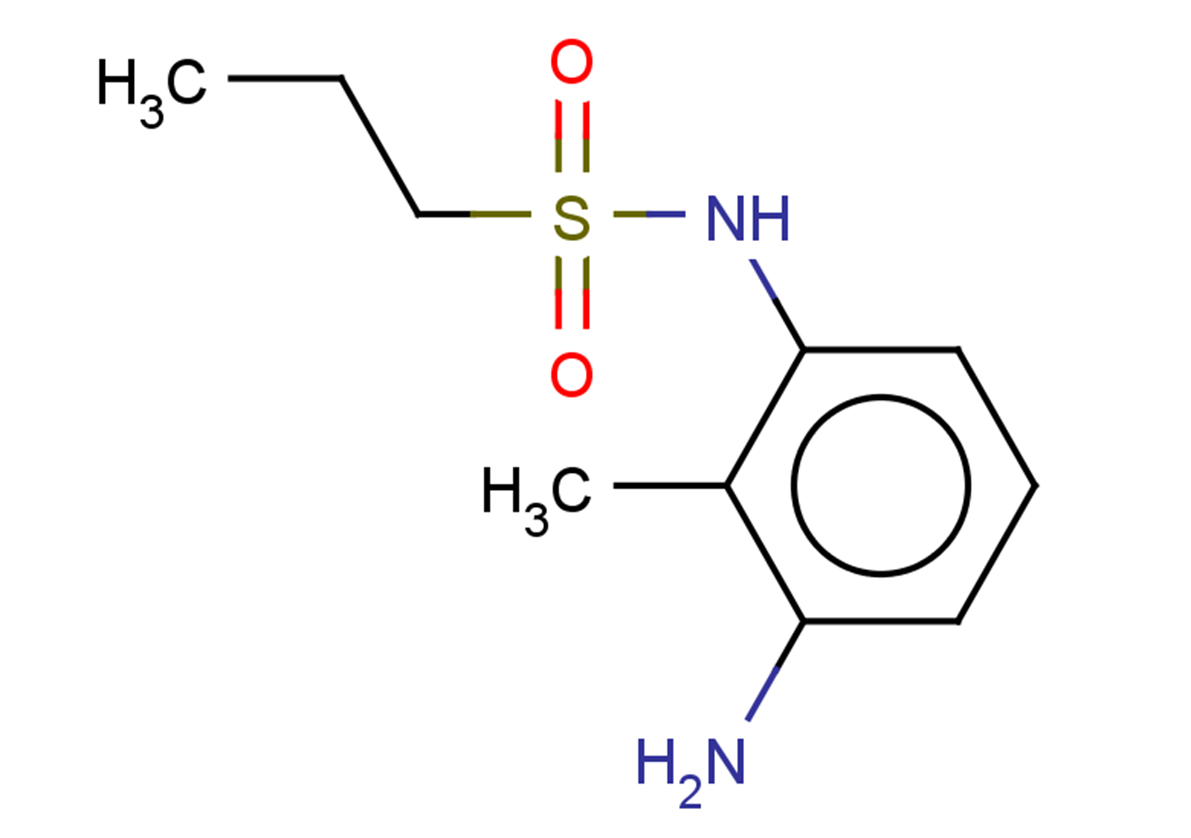 N-(3-amino-2-methylphenyl)propane-1-sulfonamide