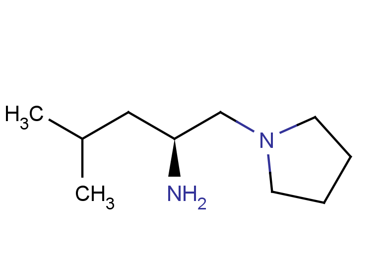 (2S)-4-methyl-1-(pyrrolidin-1-yl)pentan-2-amine