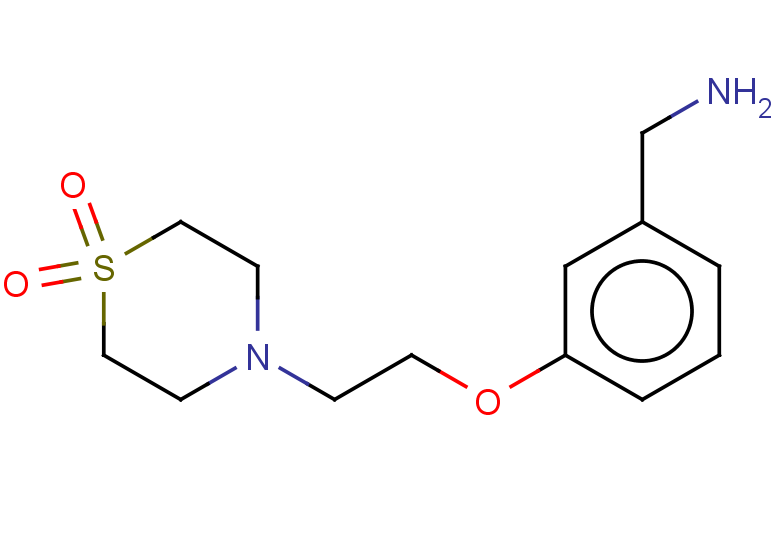 4-{2-[3-(aminomethyl)phenoxy]ethyl}-1lambda6-thiomorpholine-1,1-dione