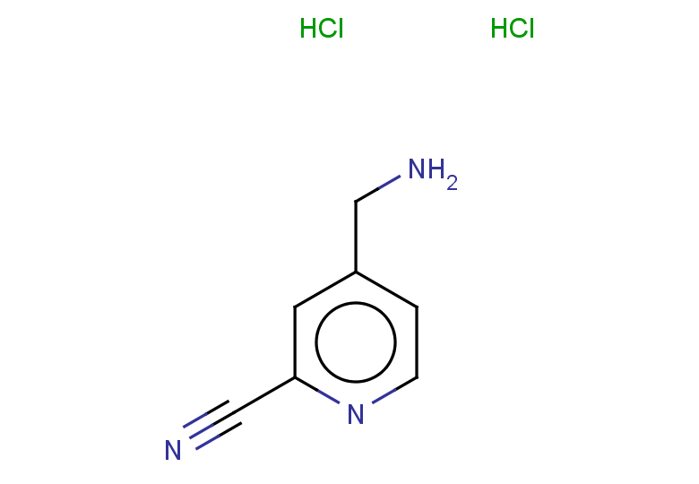4-(aminomethyl)pyridine-2-carbonitrile dihydrochloride