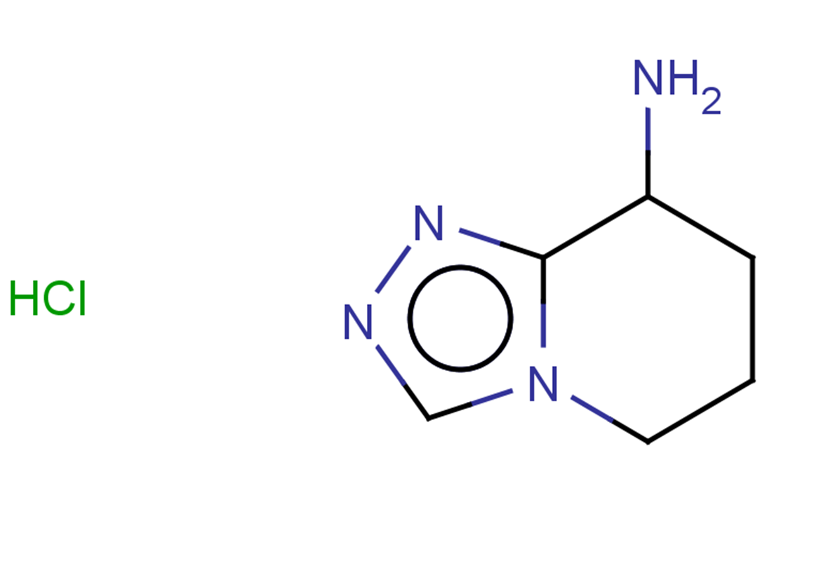 5H,6H,7H,8H-[1,2,4]triazolo[4,3-a]pyridin-8-amine hydrochloride