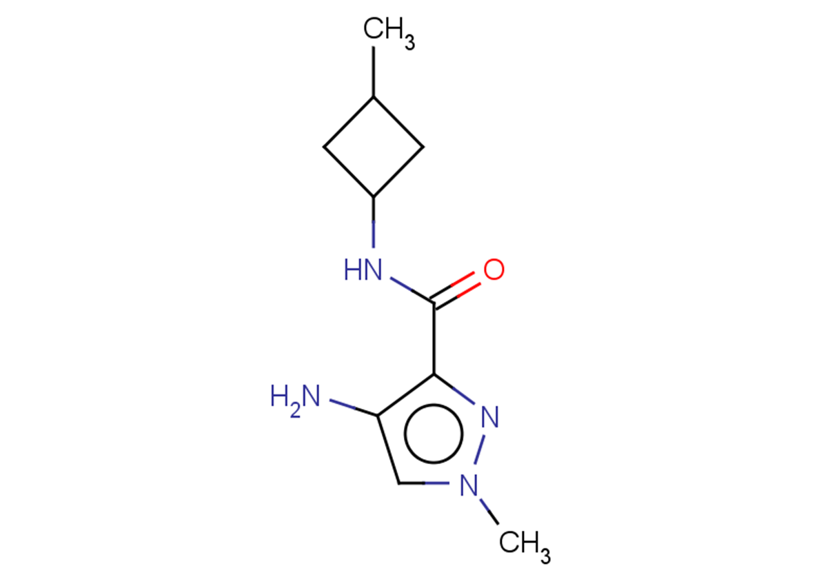 4-amino-1-methyl-N-(3-methylcyclobutyl)-1H-pyrazole-3-carboxamide