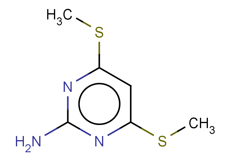 4,6-bis(methylsulfanyl)pyrimidin-2-amine