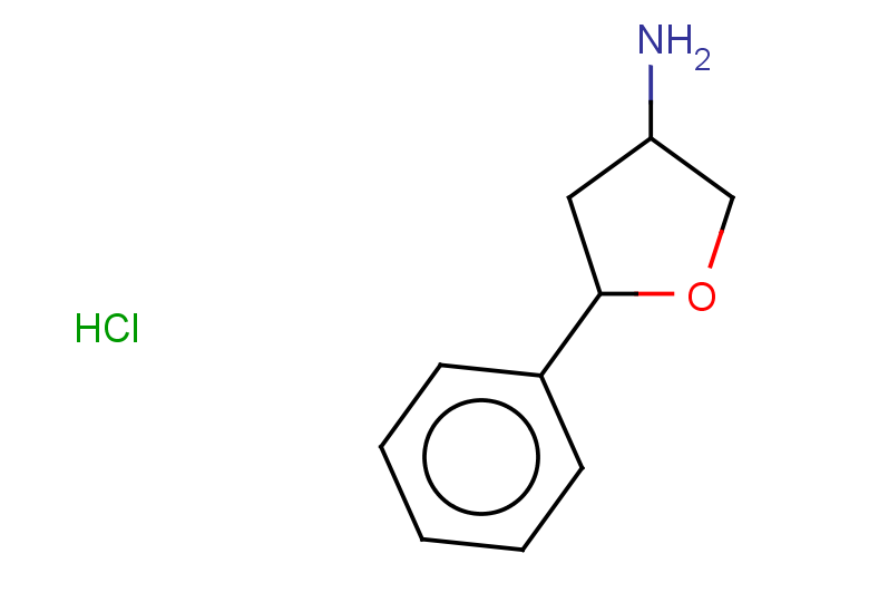5-phenyloxolan-3-amine hydrochloride