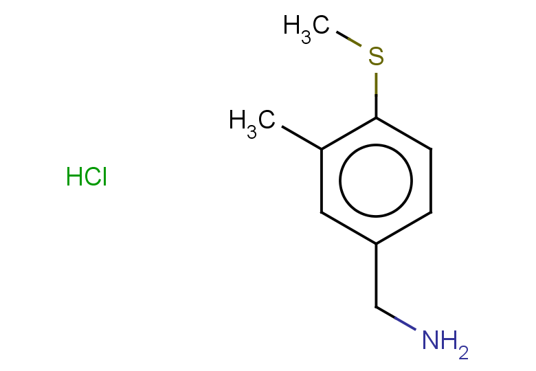 1-[3-methyl-4-(methylsulfanyl)phenyl]methanamine hydrochloride