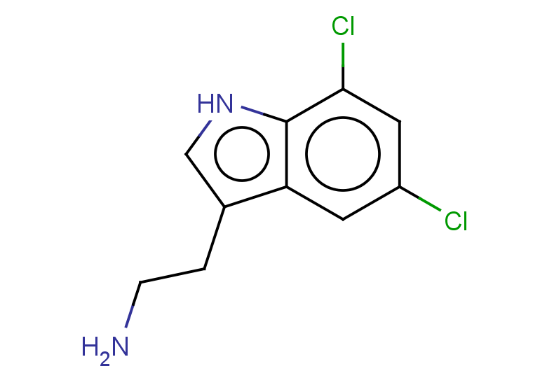 2-(5,7-dichloro-1H-indol-3-yl)ethan-1-amine