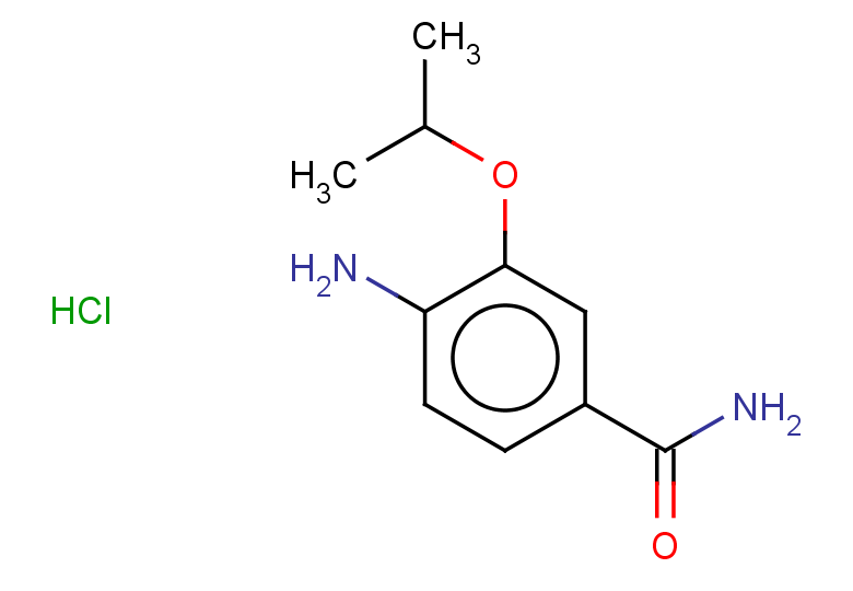 4-amino-3-(propan-2-yloxy)benzamide hydrochloride