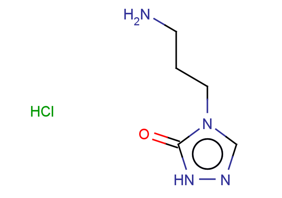 4-(3-aminopropyl)-4,5-dihydro-1H-1,2,4-triazol-5-one hydrochloride