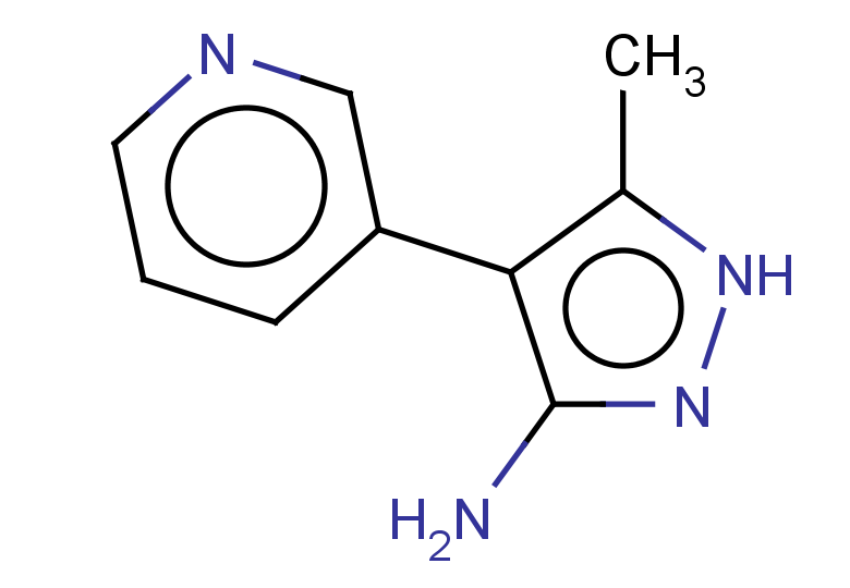 5-methyl-4-(pyridin-3-yl)-1H-pyrazol-3-amine