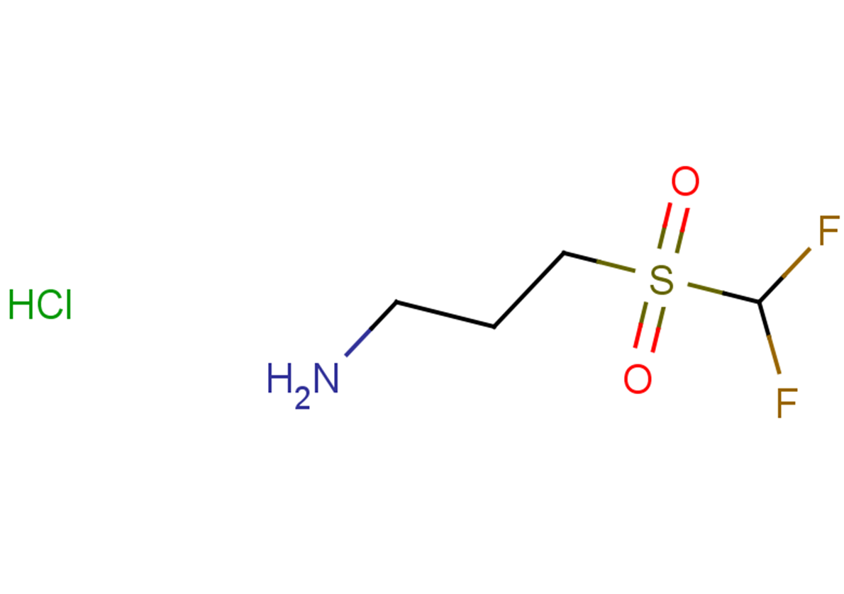 3-difluoromethanesulfonylpropan-1-amine hydrochloride