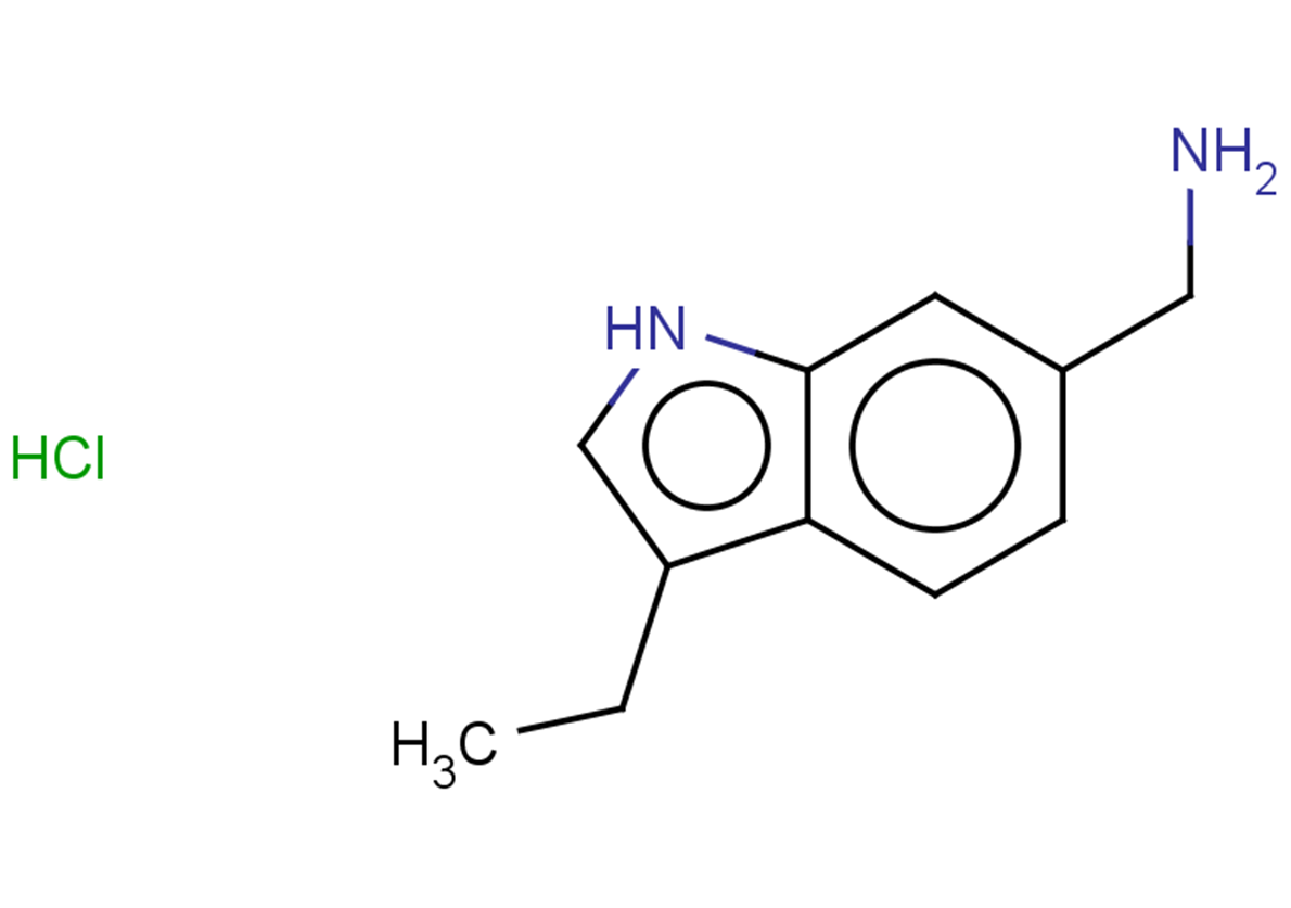 1-(3-ethyl-1H-indol-6-yl)methanamine hydrochloride