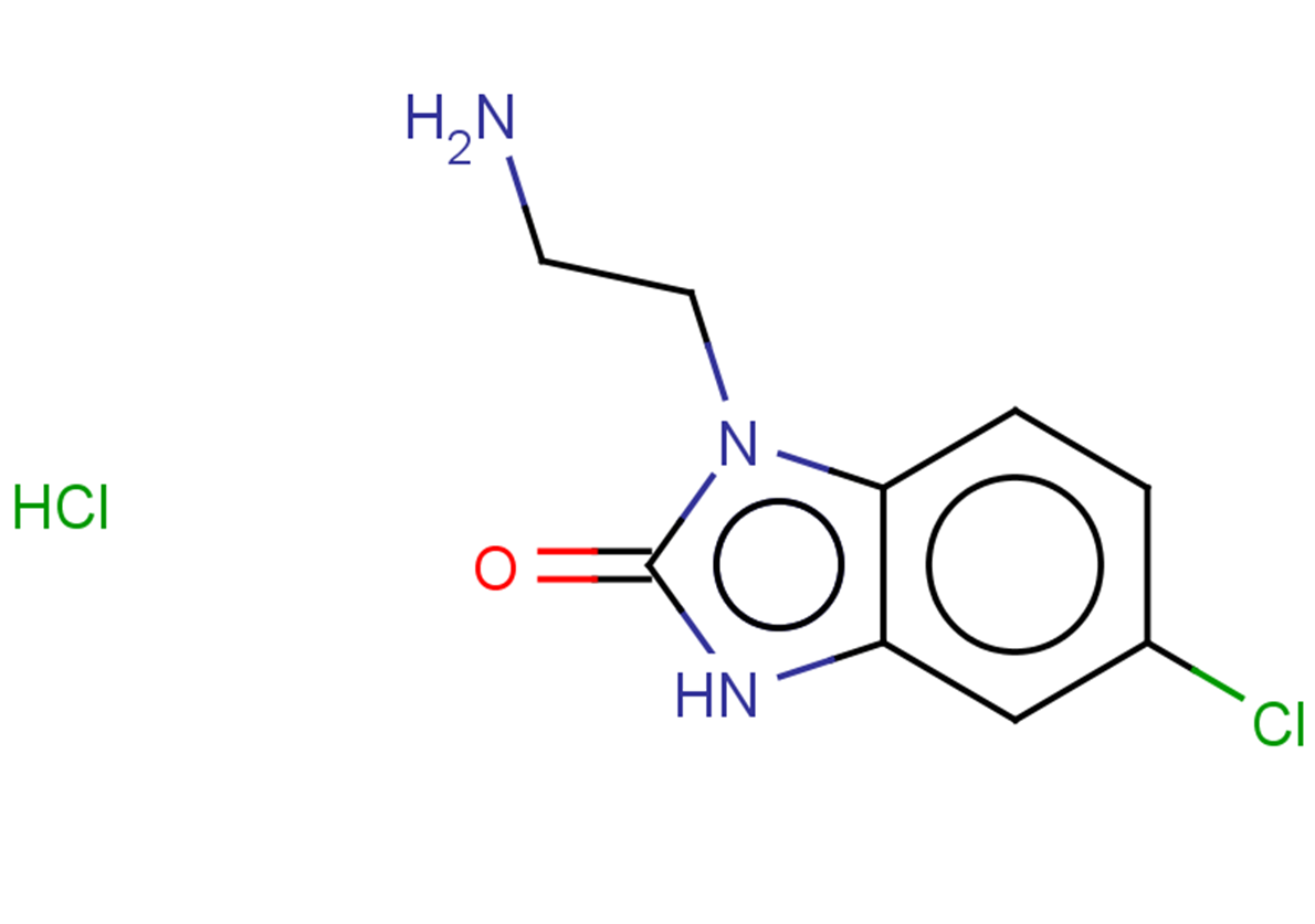 1-(2-aminoethyl)-5-chloro-2,3-dihydro-1H-1,3-benzodiazol-2-one hydrochloride