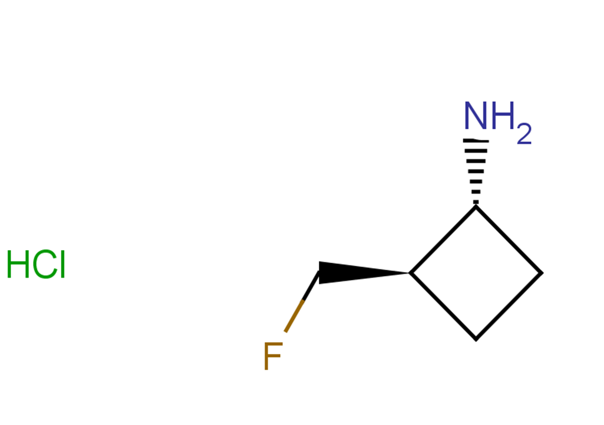 rac-(1R,2R)-2-(fluoromethyl)cyclobutan-1-amine hydrochloride, trans