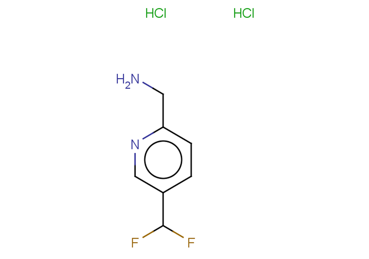 1-[5-(difluoromethyl)pyridin-2-yl]methanamine dihydrochloride