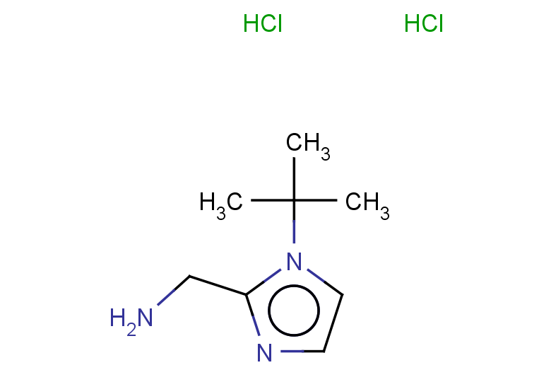 1-(1-tert-butyl-1H-imidazol-2-yl)methanamine dihydrochloride