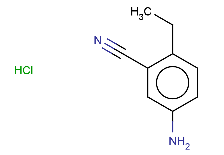 5-amino-2-ethylbenzonitrile hydrochloride