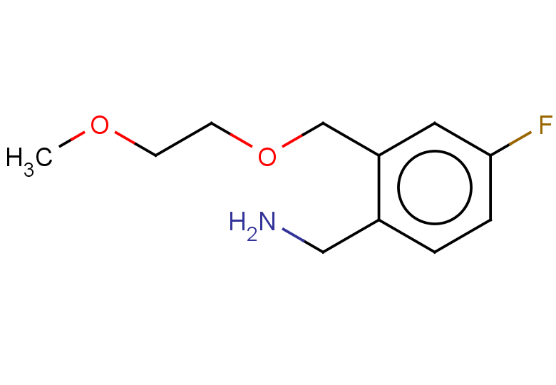 1-{4-fluoro-2-[(2-methoxyethoxy)methyl]phenyl}methanamine