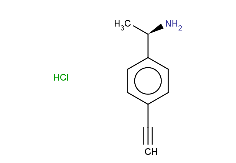 (1R)-1-(4-ethynylphenyl)ethan-1-amine hydrochloride