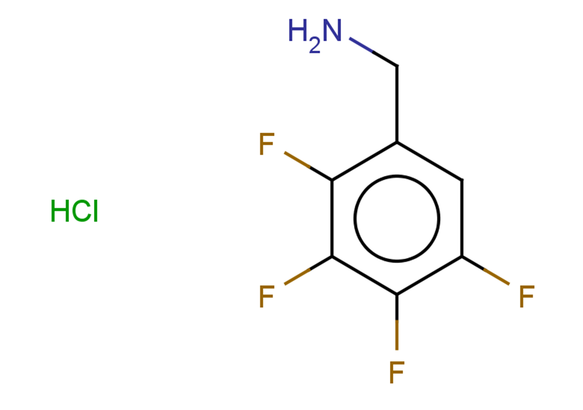 1-(2,3,4,5-tetrafluorophenyl)methanamine hydrochloride