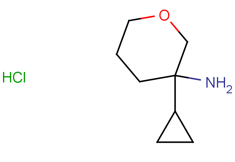 3-cyclopropyloxan-3-amine hydrochloride