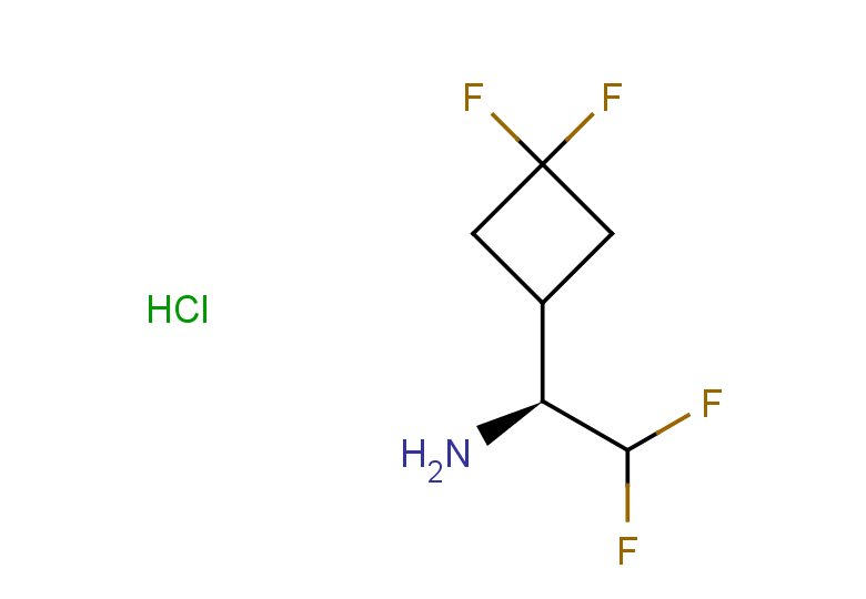 (1S)-1-(3,3-difluorocyclobutyl)-2,2-difluoroethan-1-amine hydrochloride