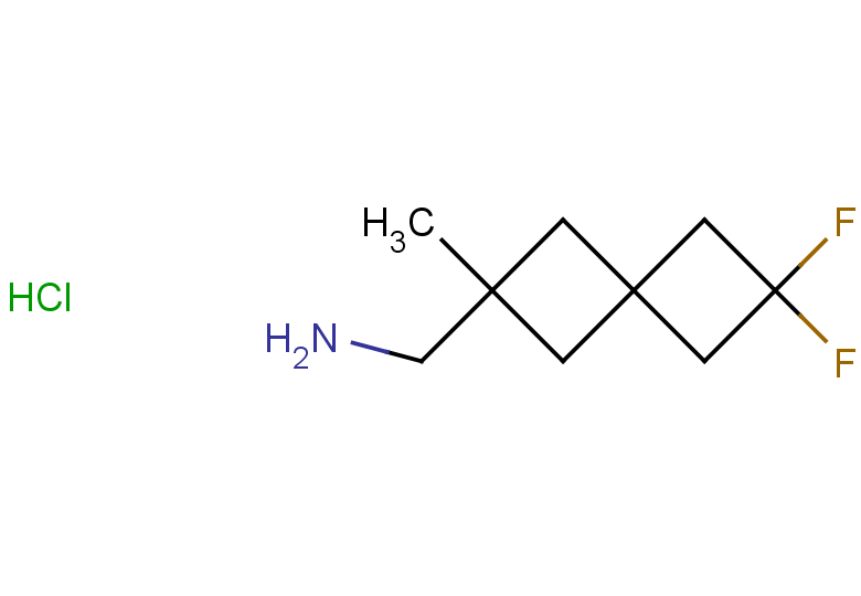 1-{6,6-difluoro-2-methylspiro[3.3]heptan-2-yl}methanamine hydrochloride