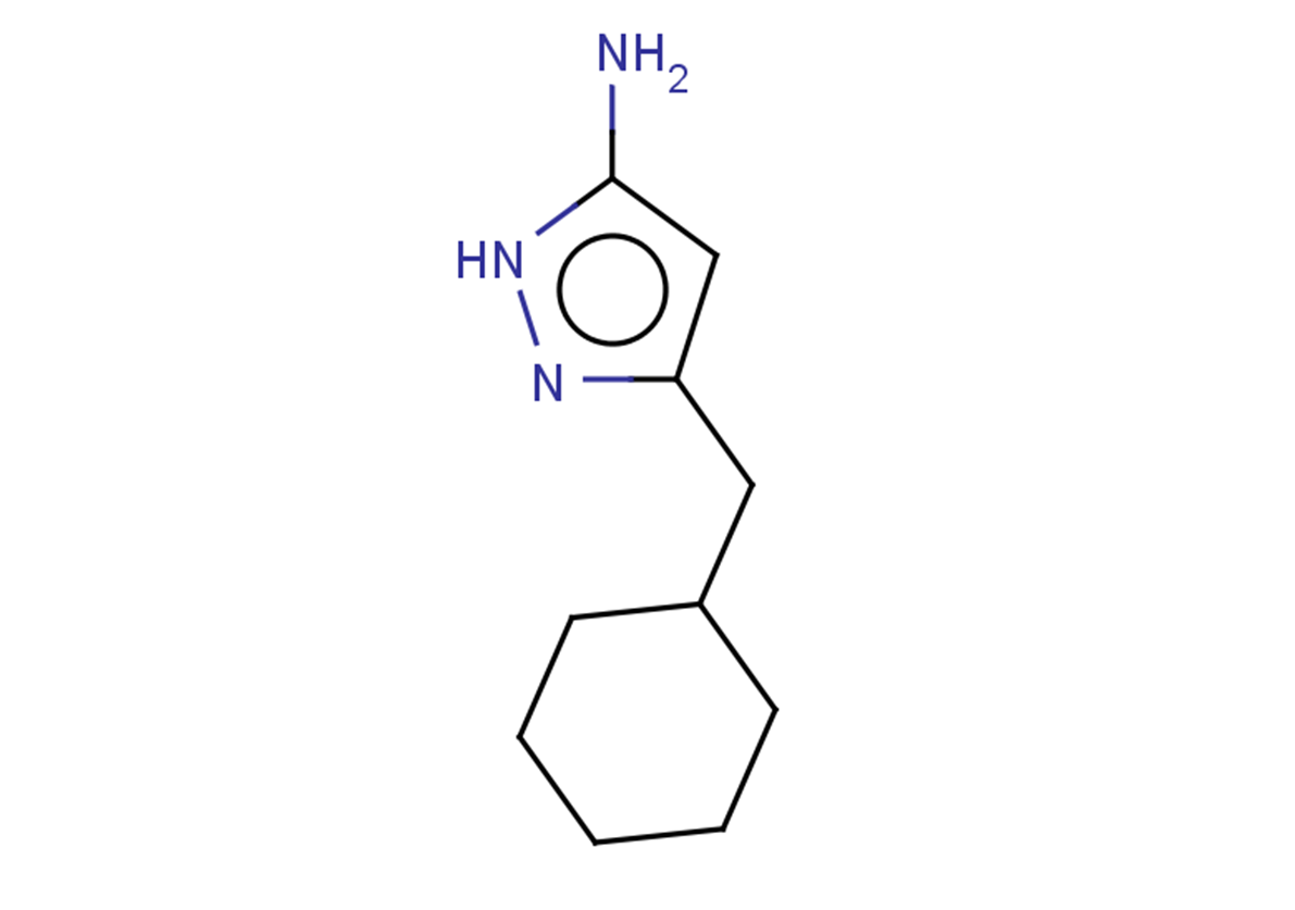 3-(cyclohexylmethyl)-1H-pyrazol-5-amine
