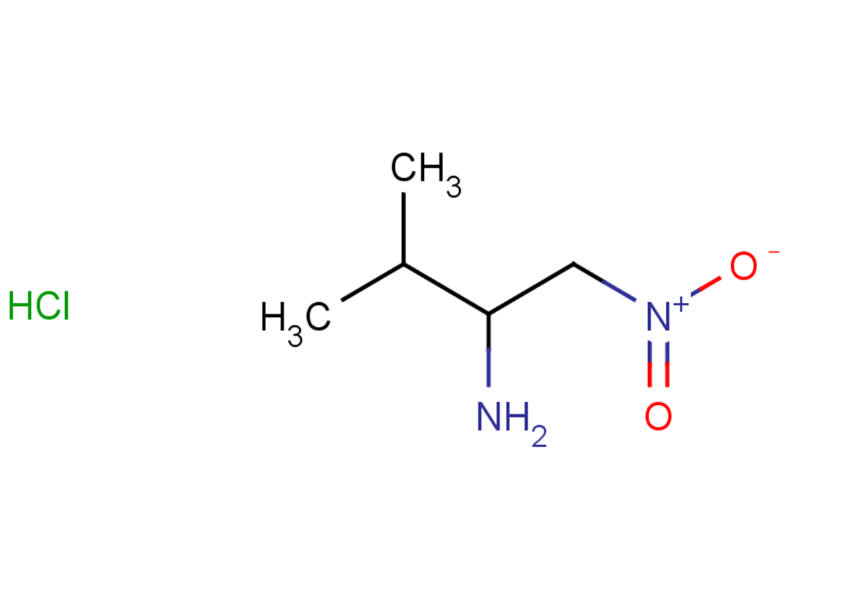 3-methyl-1-nitrobutan-2-amine hydrochloride