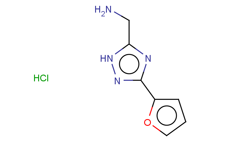 [3-(furan-2-yl)-1H-1,2,4-triazol-5-yl]methanamine hydrochloride