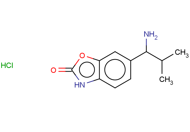 6-(1-amino-2-methylpropyl)-2,3-dihydro-1,3-benzoxazol-2-one hydrochloride