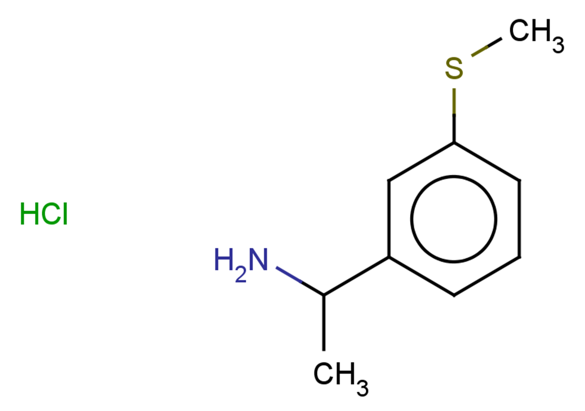 1-[3-(methylsulfanyl)phenyl]ethan-1-amine hydrochloride