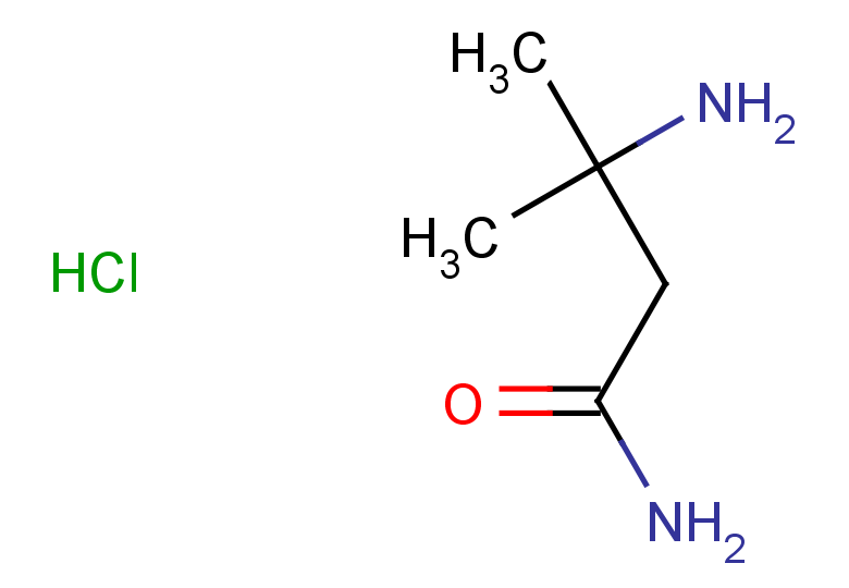 3-amino-3-methylbutanamide hydrochloride